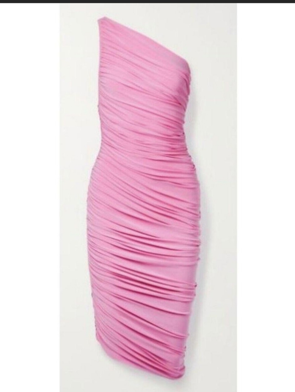 NWOT Norma Kamali Diana Dress Candy Pink | Wedding Guest Dress - Large